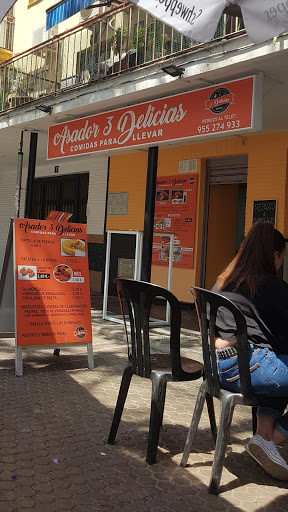 7622 asador 3 delicias